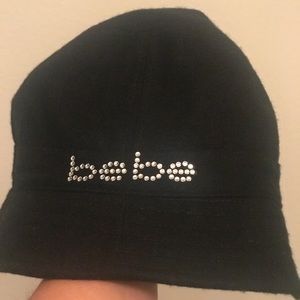 Bebe Logo Rhinestone hat
